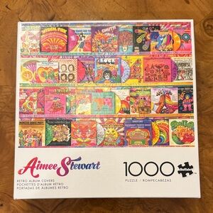 1000 Piece Buffalo Puzzle - Retro Album Covers